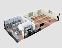 餐饮厨具公司告诉你快餐店粉色视频免费网站功能区如何设计